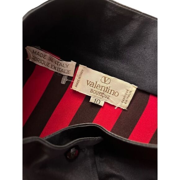 VALENTINO SILK VINTAGE VALENTINO BOUTIQUE SILK TOP BLOUSE SIZE 10 - Picture 3 of 7